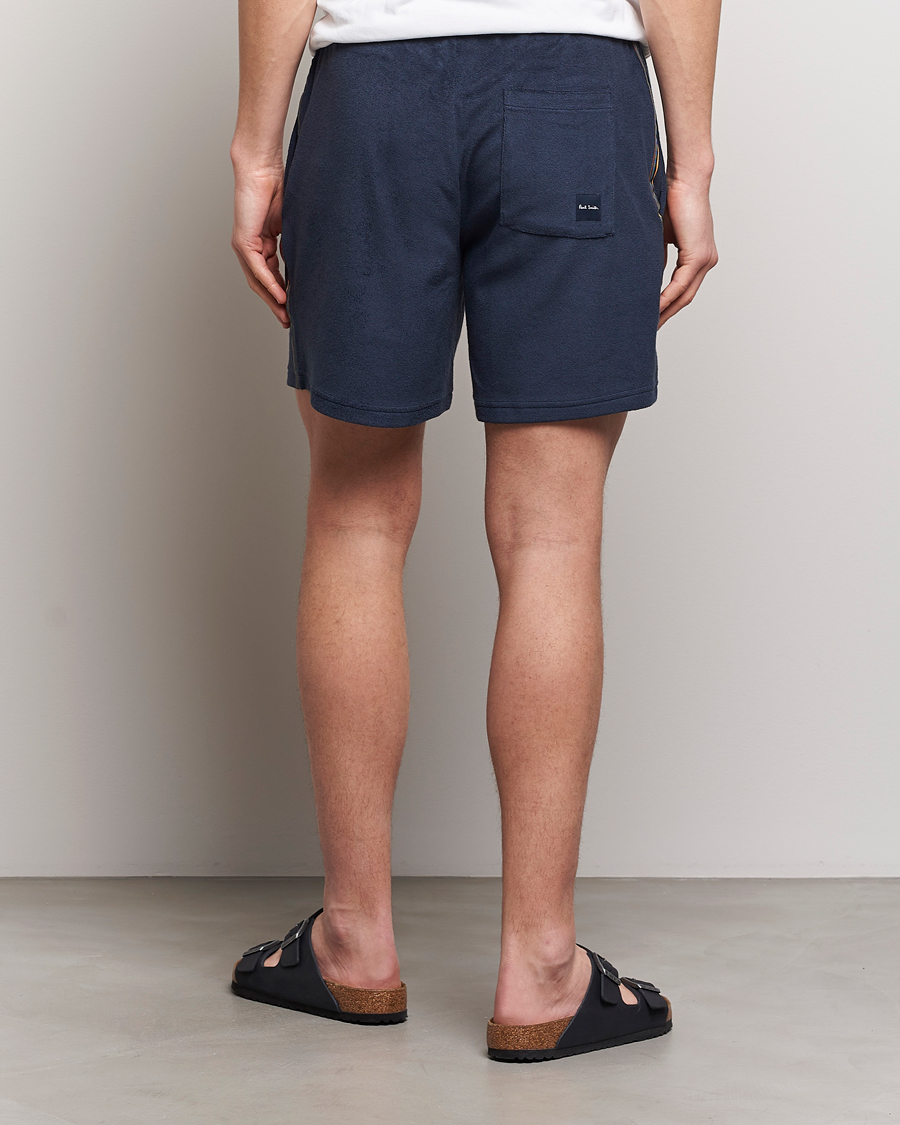 Mies | Shortsit | Paul Smith | Stripe Towelling Shorts Navy