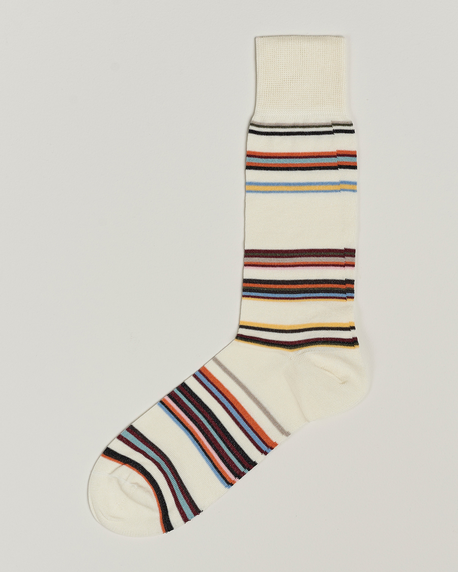 Mies | Alusvaatteet | Paul Smith | Flavio Signature Stripe Socks White
