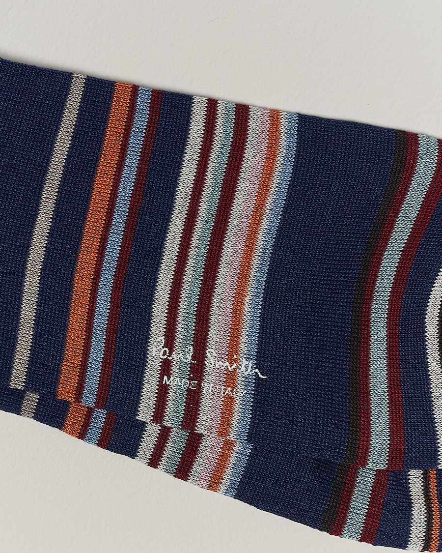 Mies | Varrelliset sukat | Paul Smith | Flavio Signature Stripe Socks Blue