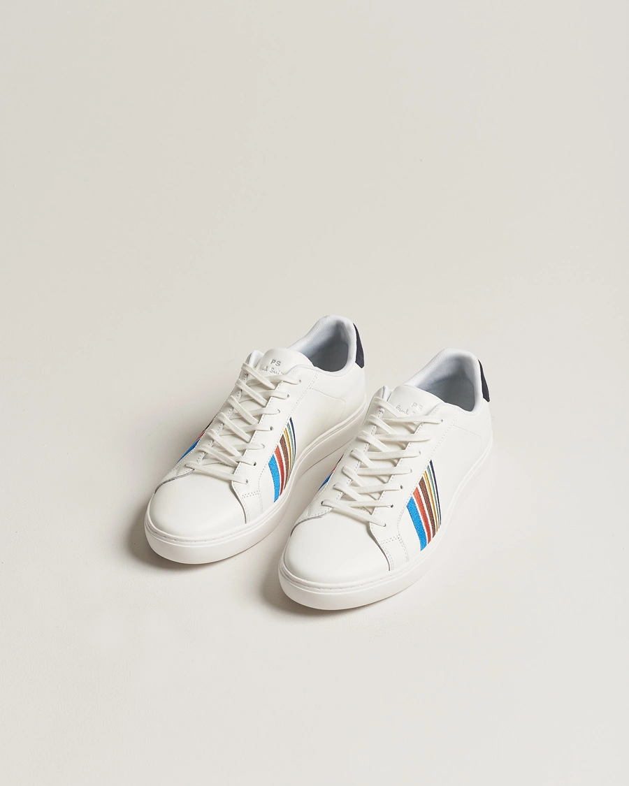 Mies | Matalavartiset tennarit | PS Paul Smith | Rex Embroidery Leather Sneaker White