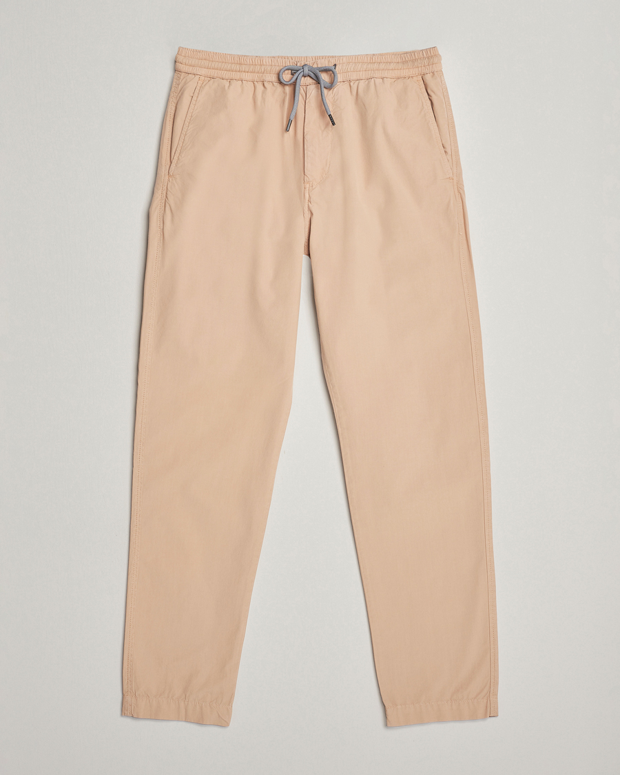 Mies | Housut | PS Paul Smith | Cotton Drawstring Trousers Beige