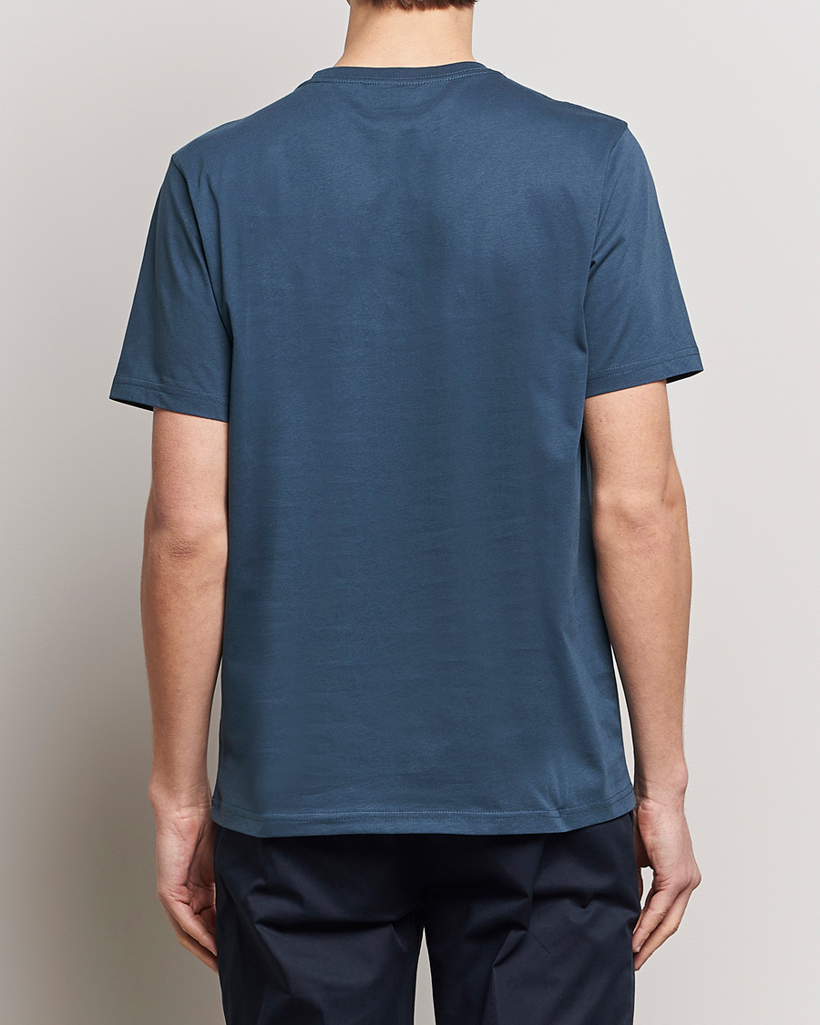 Mies | T-paidat | PS Paul Smith | Organic Cotton Badges Crew Neck T-Shirt Blue