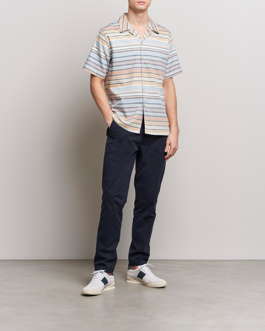 Mies | Kauluspaidat | PS Paul Smith | Striped Resort Short Sleeve Shirt Multi