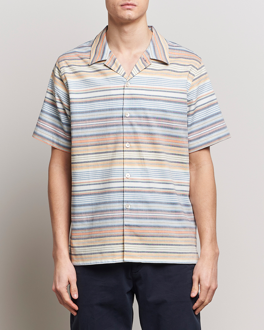 Mies | Kauluspaidat | PS Paul Smith | Striped Resort Short Sleeve Shirt Multi