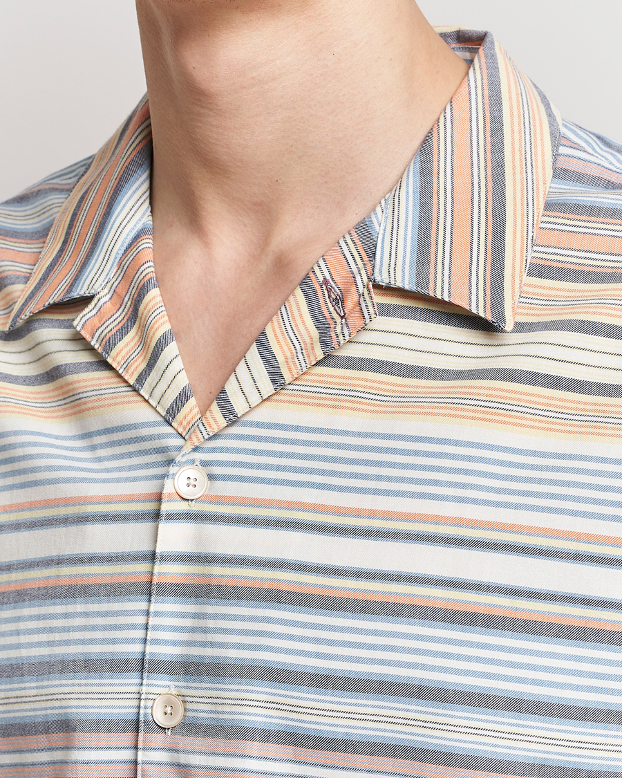 Mies | Kauluspaidat | PS Paul Smith | Striped Resort Short Sleeve Shirt Multi