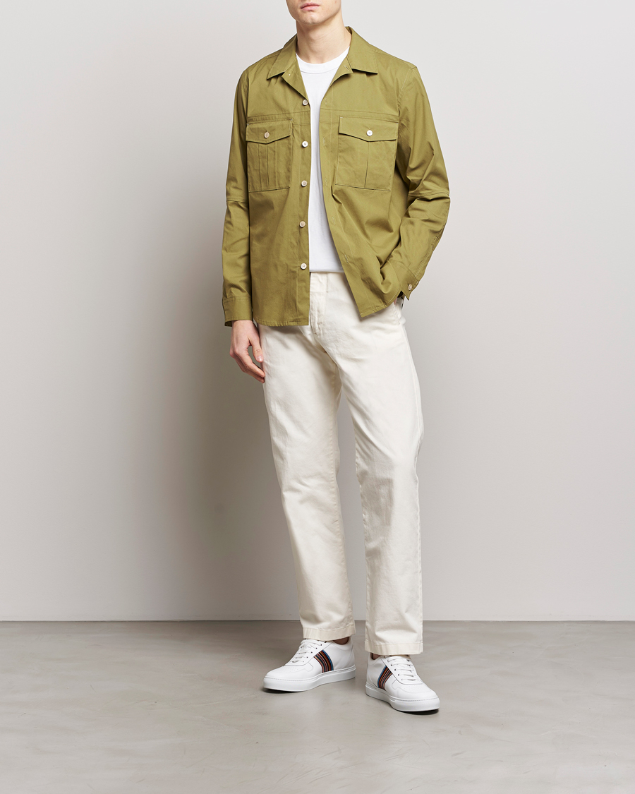 Mies | Kauluspaidat | PS Paul Smith | Utility Shirt Khaki Green