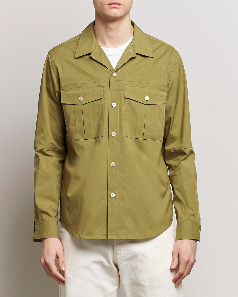 Mies | Kauluspaidat | PS Paul Smith | Utility Shirt Khaki Green