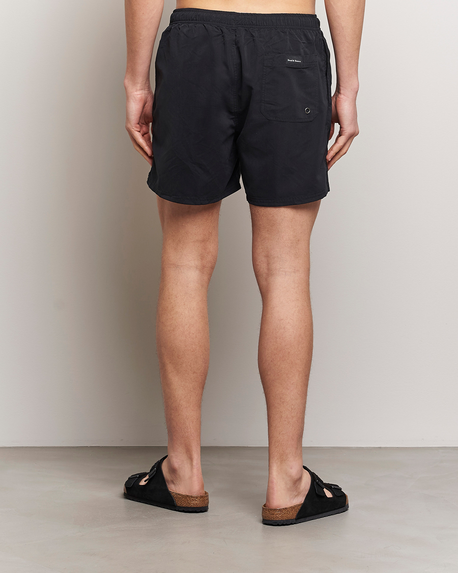 Mies | Uimahousut | Bread & Boxers | Swimshorts Black