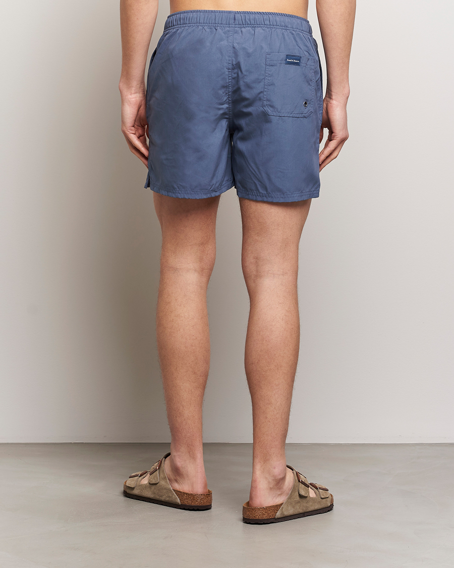 Mies | Uimahousut | Bread & Boxers | Swimshorts Denim Blue