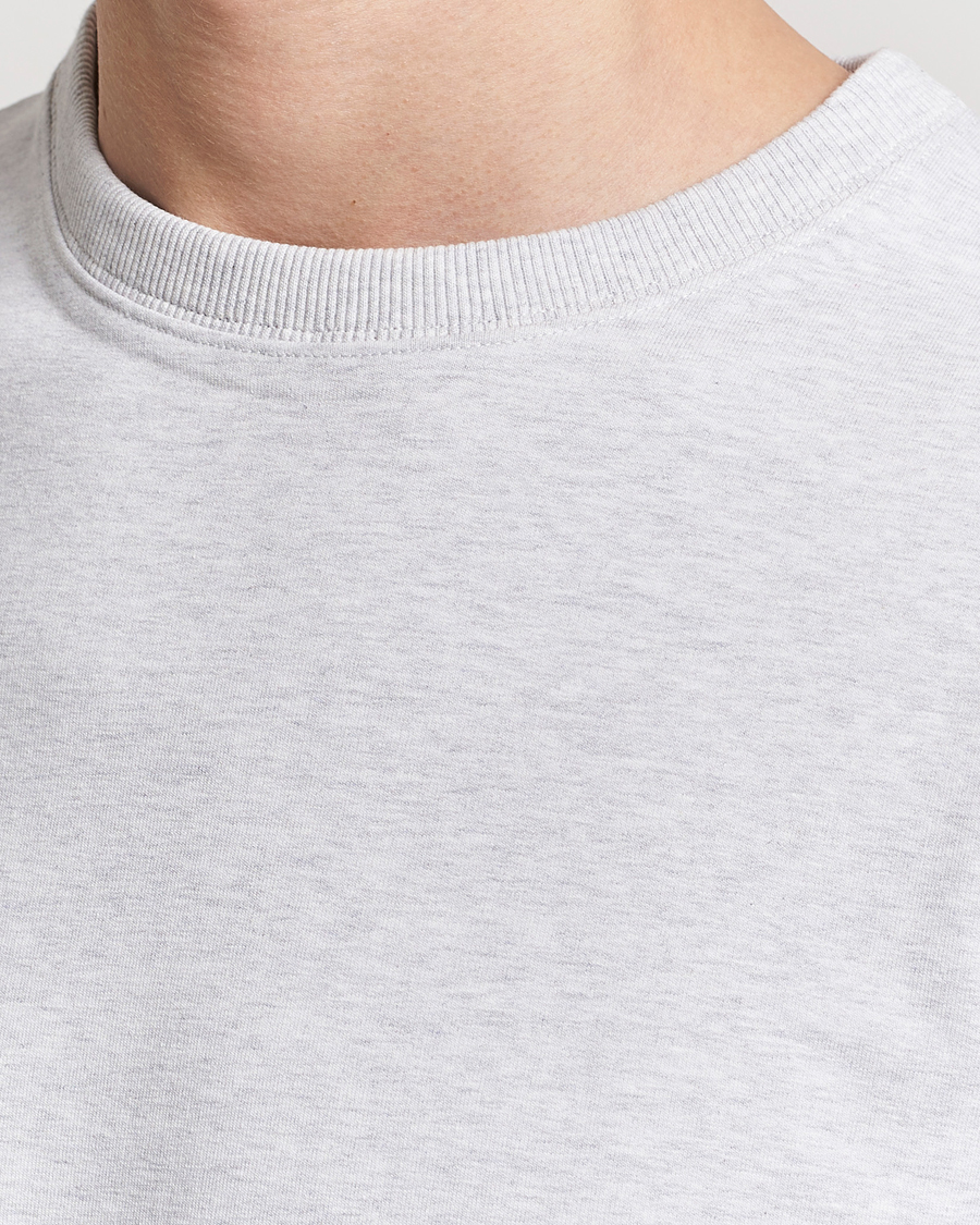 Mies | Puserot | Bread & Boxers | Loungewear Crew Neck Sweatshirt Light Grey Melange