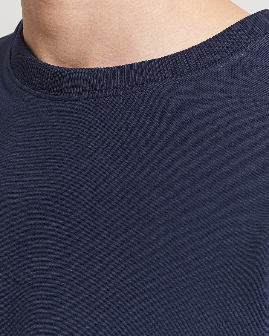 Mies | Puserot | Bread & Boxers | Loungewear Crew Neck Sweatshirt Navy Blue