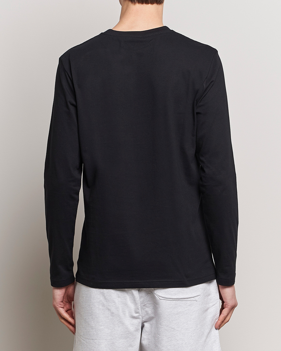 Mies | T-paidat | Bread & Boxers | Long Sleeve T-Shirt Black