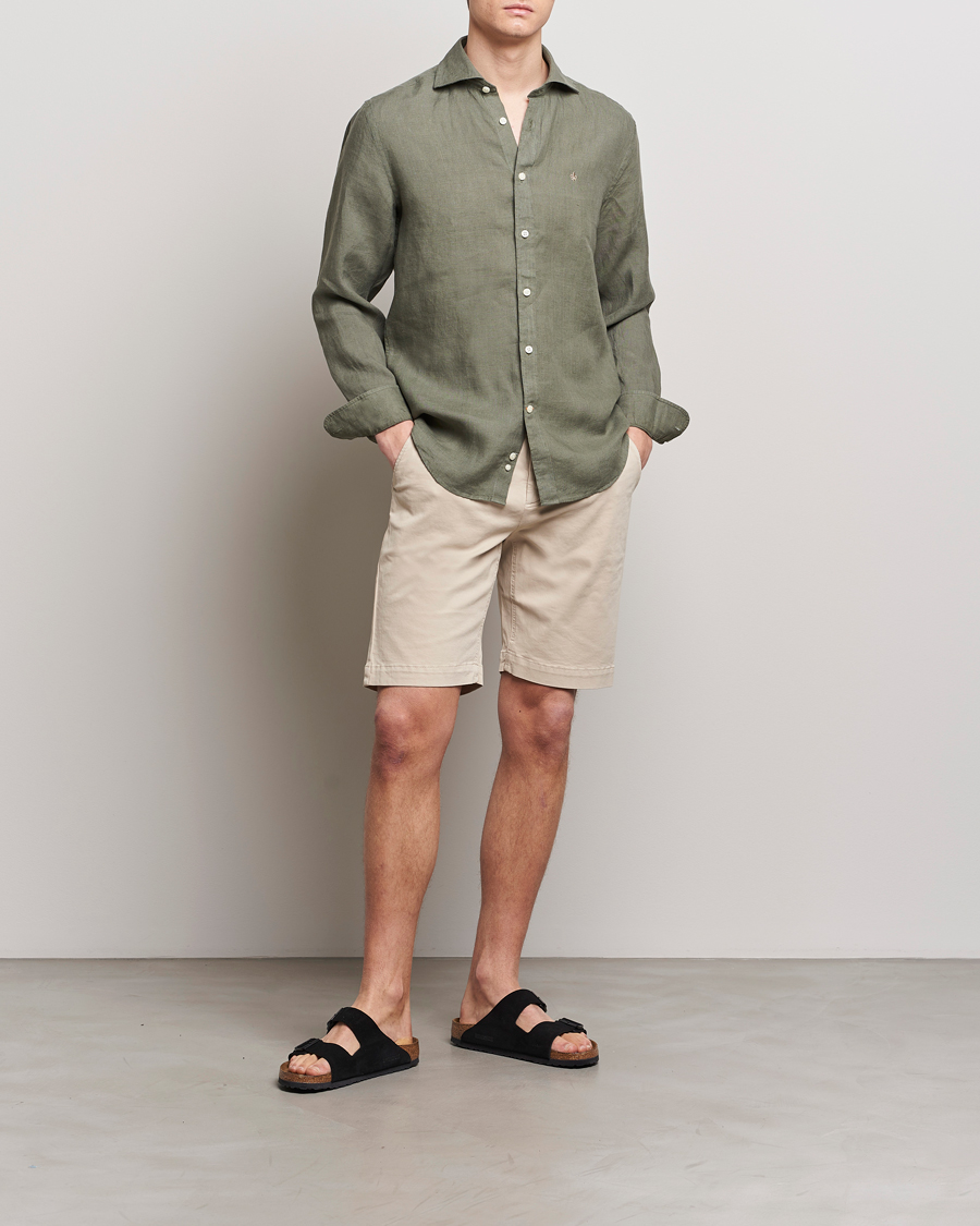 Mies | Shortsit | Morris | Jeffrey Chino Shorts Khaki
