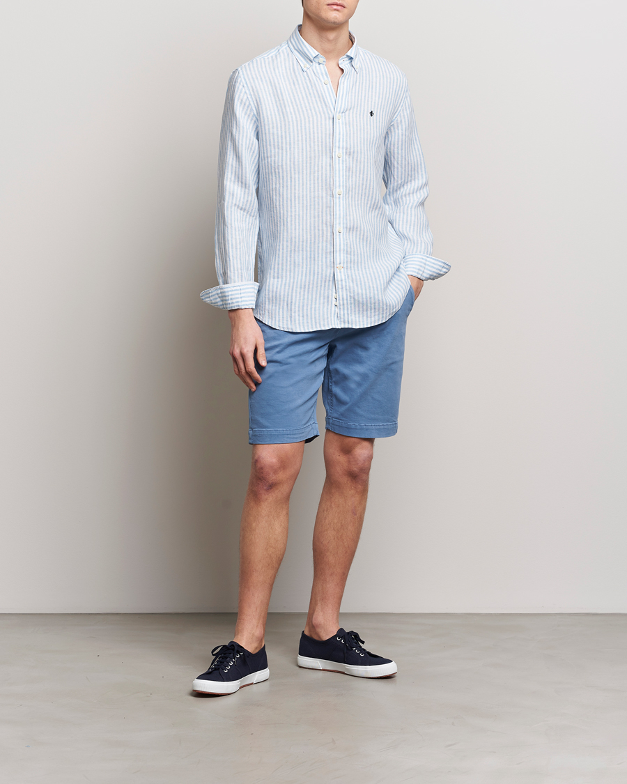Mies | Shortsit | Morris | Jeffrey Chino Shorts Blue
