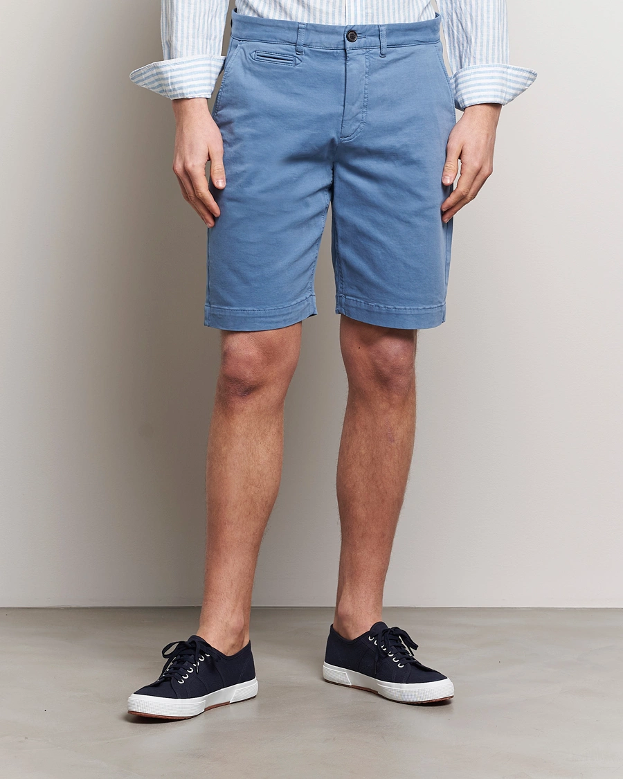 Men |  | Morris | Jeffrey Chino Shorts Blue