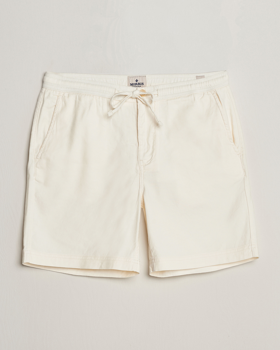 Mies | Shortsit | Morris | Fenix Linen Shorts Off White