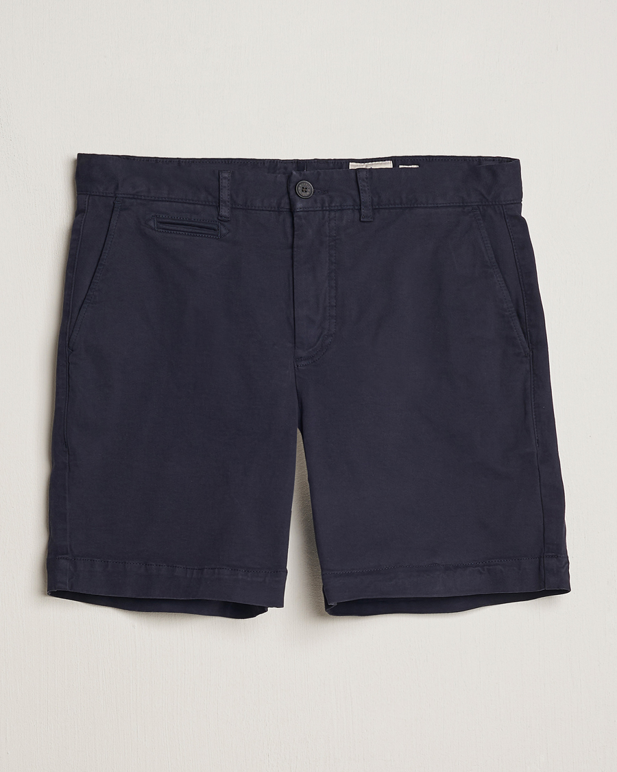 Mies | Shortsit | Morris | Jeffrey Short Chino Shorts Navy