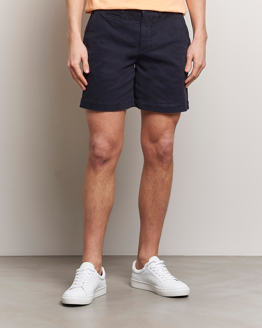 Mies | Shortsit | Morris | Jeffrey Short Chino Shorts Navy