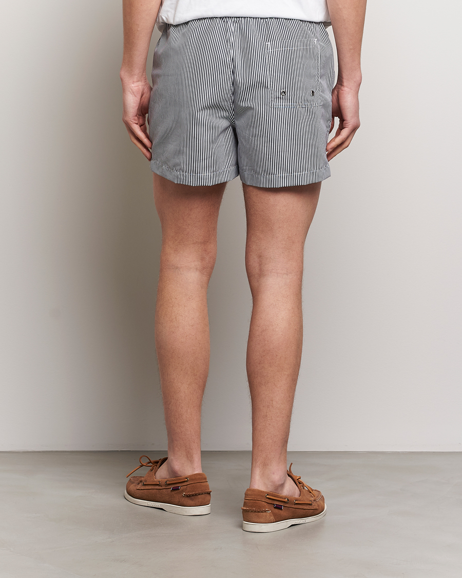 Mies | Uimahousut | Morris | Stripe Bathing Trunks Blue