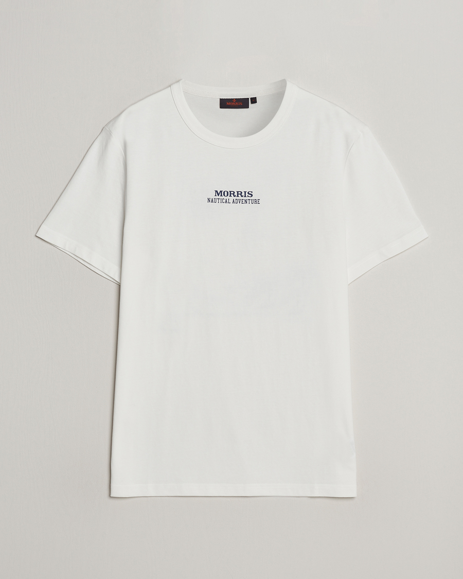 Mies | T-paidat | Morris | Archie T-Shirt Off White