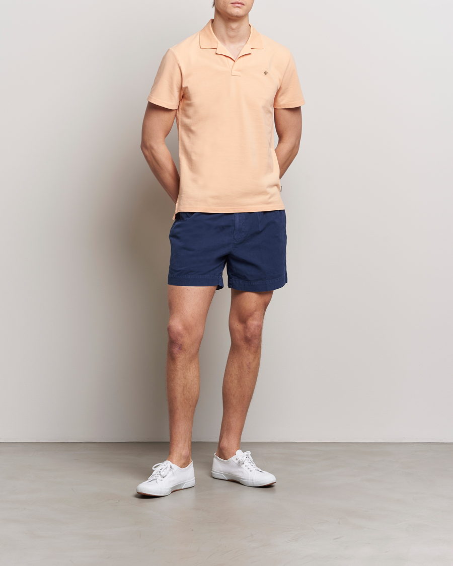 Mies | Pikeet | Morris | Dylan Pique Shirt Orange