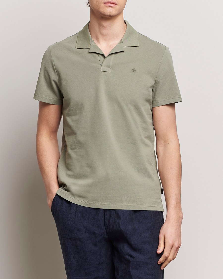 Mies | Pikeet | Morris | Dylan Pique Shirt Green