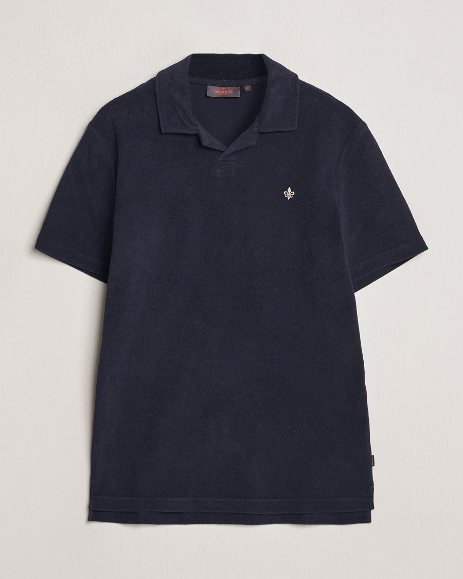 Mies | Pikeet | Morris | Delon Terry Jersey Polo Old Blue