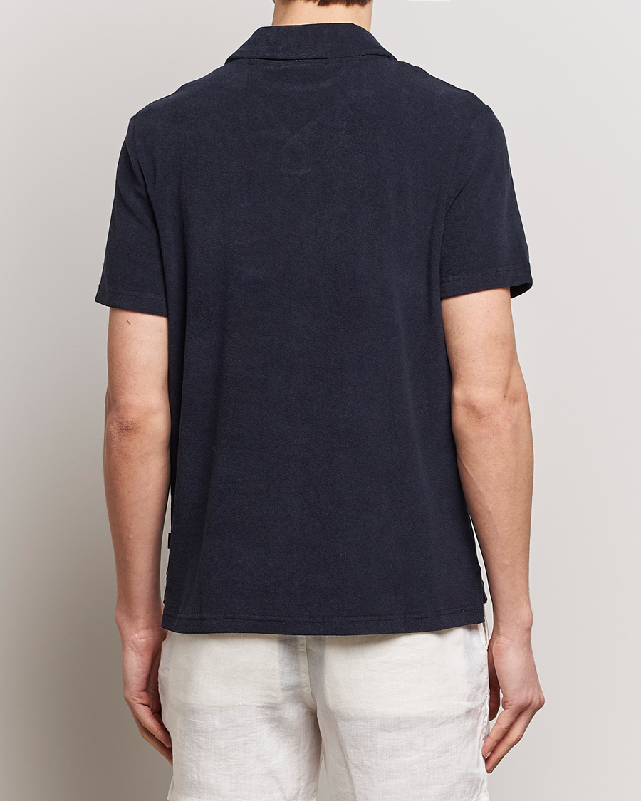 Mies | Pikeet | Morris | Delon Terry Jersey Polo Old Blue