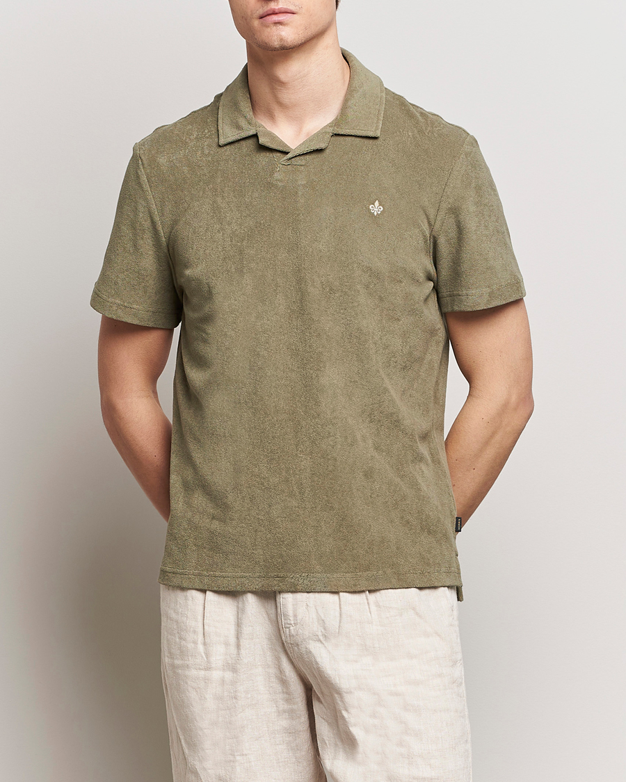Mies | Pikeet | Morris | Delon Terry Jersey Polo Olive