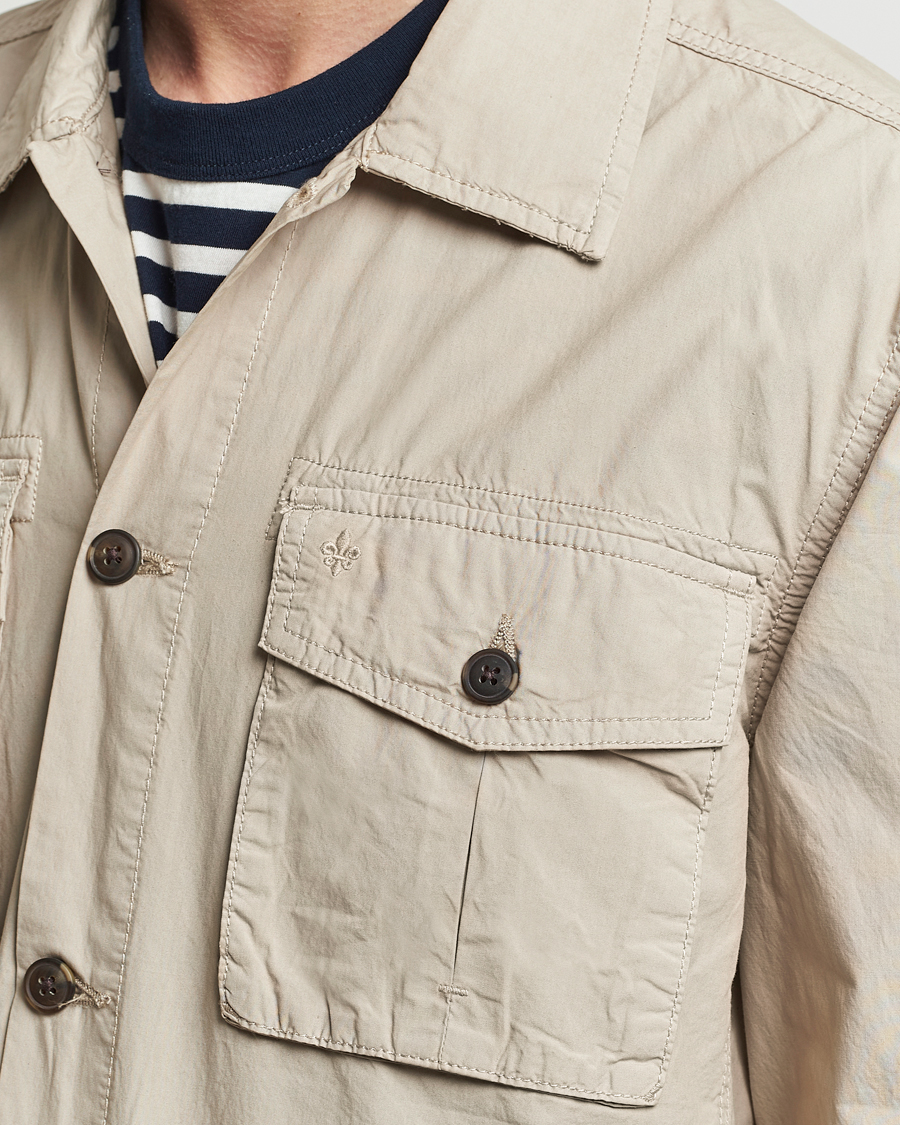 Mies | Takit | Morris | Harrison Cotton Shirt Jacket Khaki