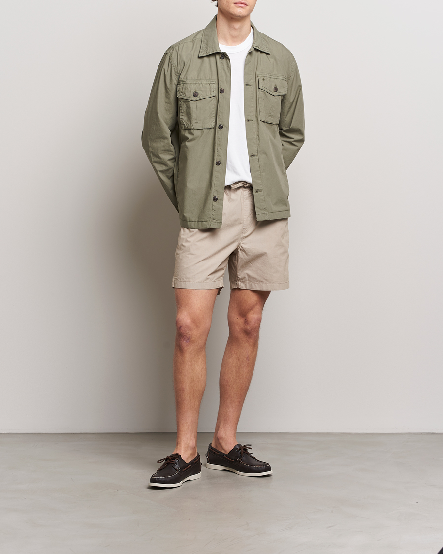 Mies | Takit | Morris | Harrison Cotton Shirt Jacket Green