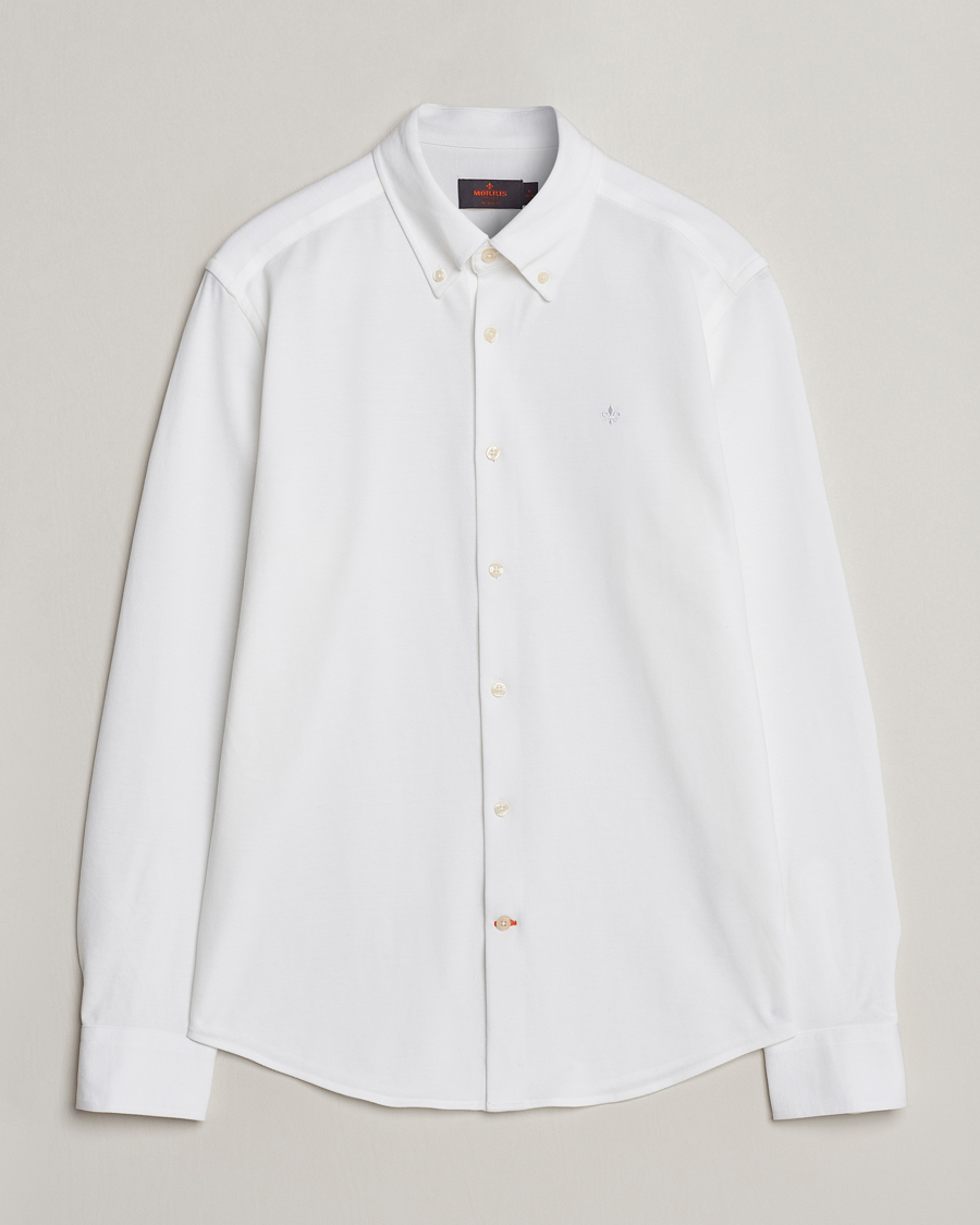 Mies | Kauluspaidat | Morris | Eddie Pique Shirt White