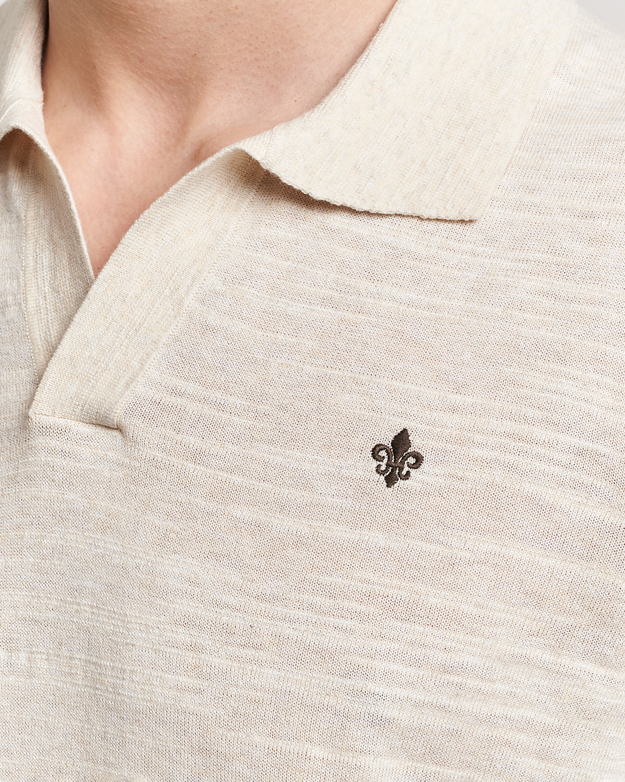 Mies | Pikeet | Morris | Randall Slub Cotton Resort Polo Off White