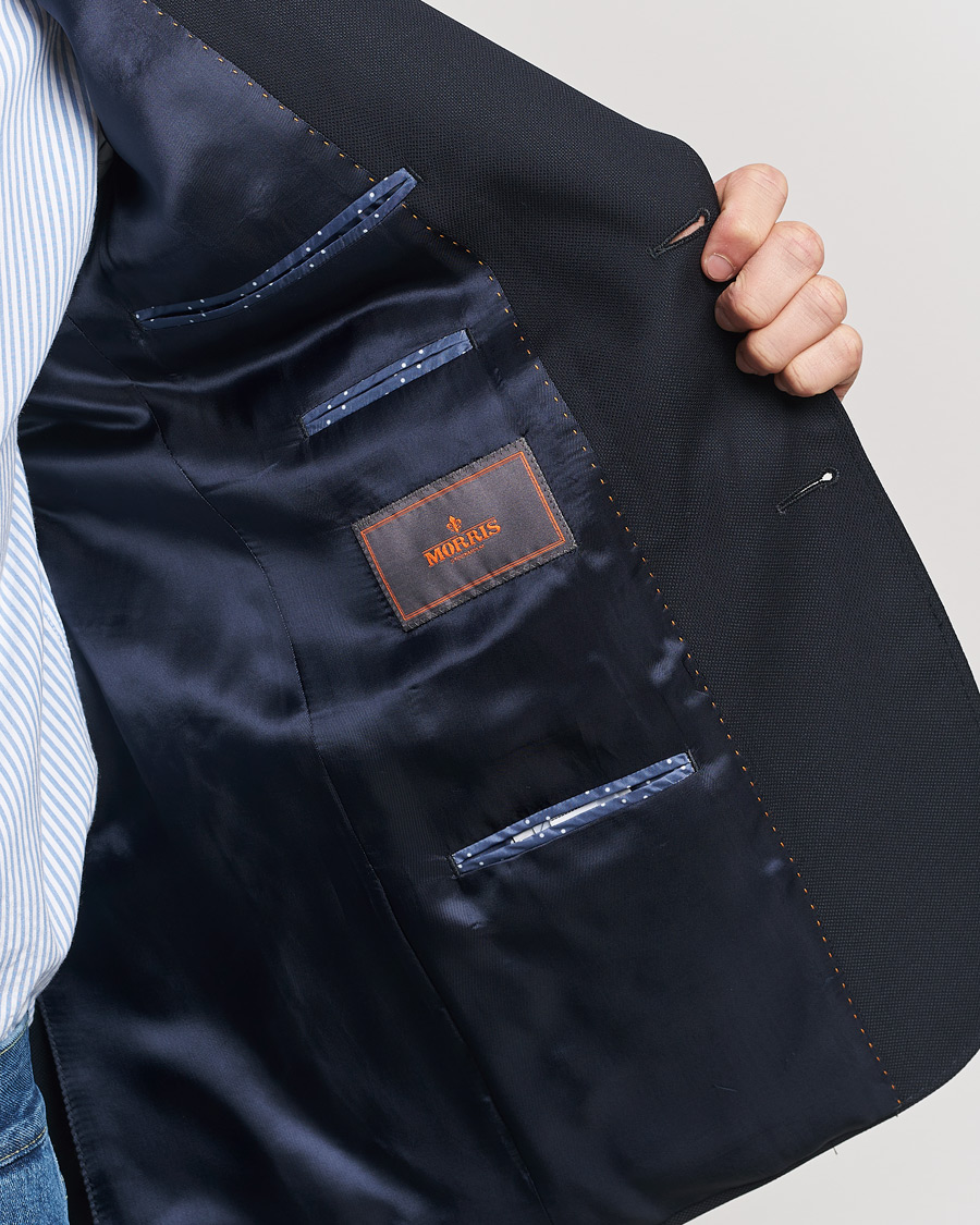 Mies | Pikkutakit | Morris | Archie Navy Light Wool Blazer Navy