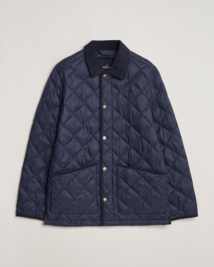 Mies | Takit | Morris | Winston Quilted Jacket Old Blue