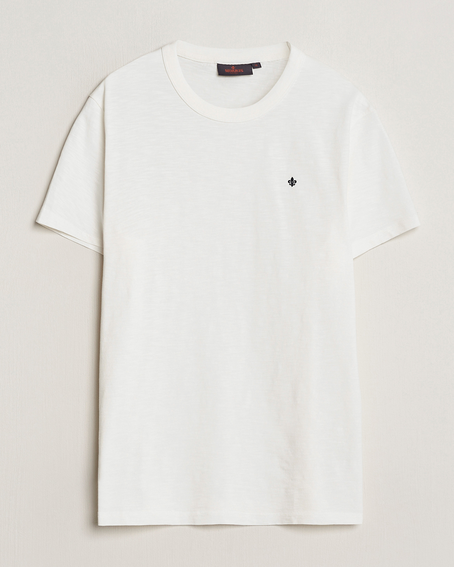 Mies | T-paidat | Morris | Watson Slub Crew Neck T-Shirt Off White
