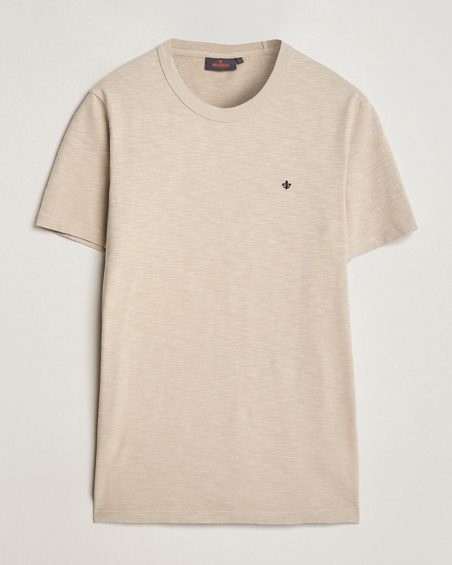 Mies | T-paidat | Morris | Watson Slub Crew Neck T-Shirt Khaki