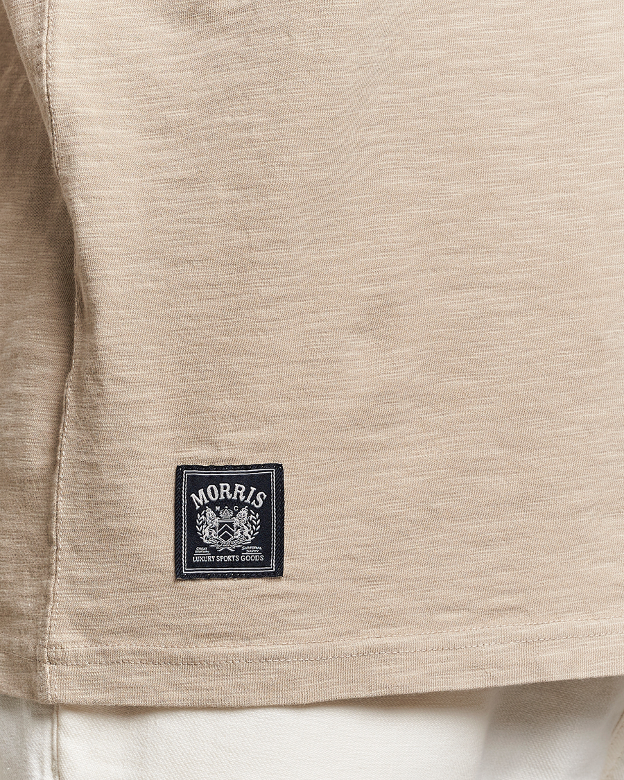 Mies | T-paidat | Morris | Watson Slub Crew Neck T-Shirt Khaki