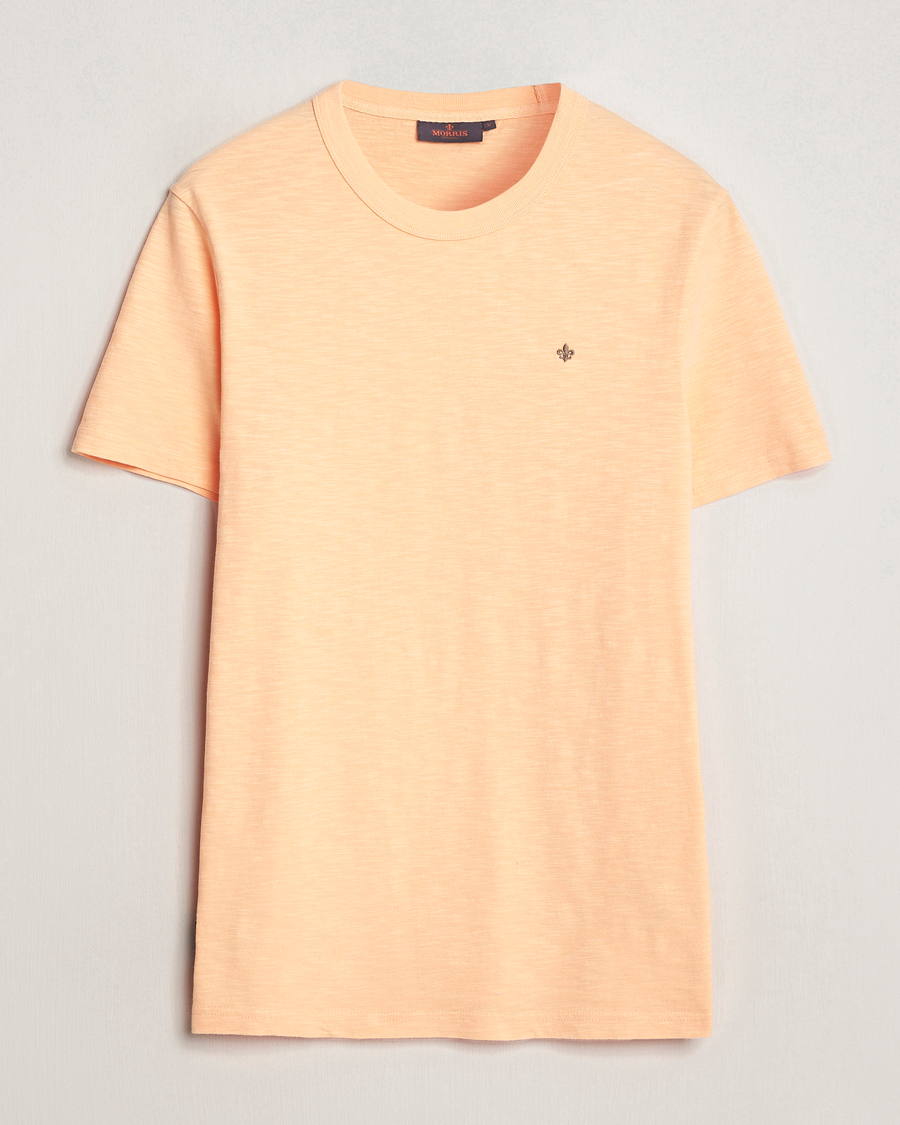 Mies | T-paidat | Morris | Watson Slub Crew Neck T-Shirt Orange