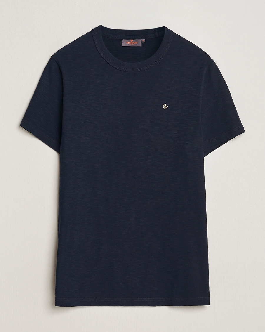 Mies | T-paidat | Morris | Watson Slub Crew Neck T-Shirt Old Blue