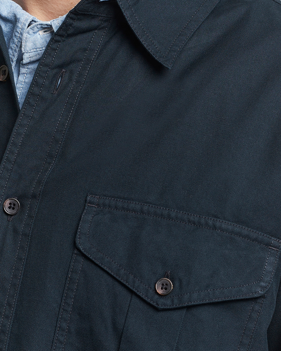 Mies | Kauluspaidat | Filson | Lightweight Alaskan Guide Shirt Midnight Navy