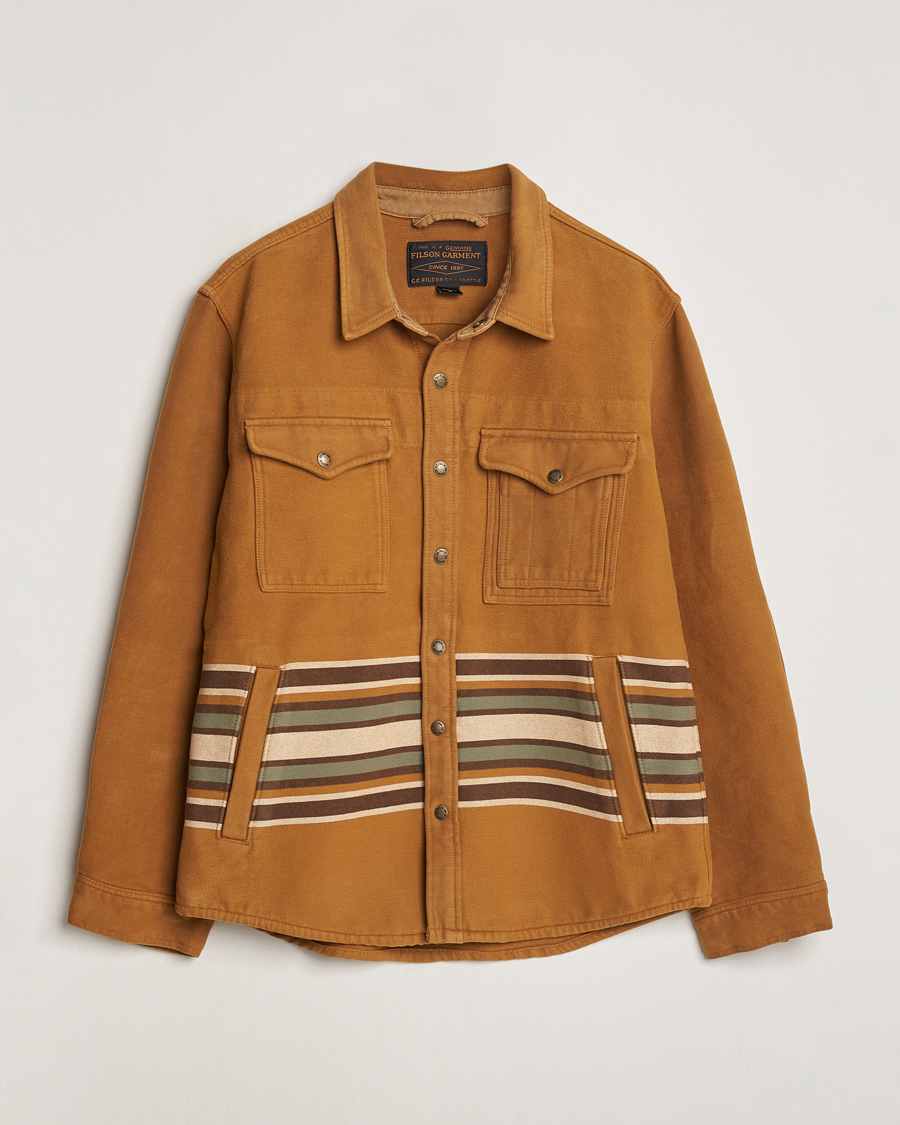 Mies | Takit | Filson | Beartooth Cotton Jac-Shirt Golden Tan