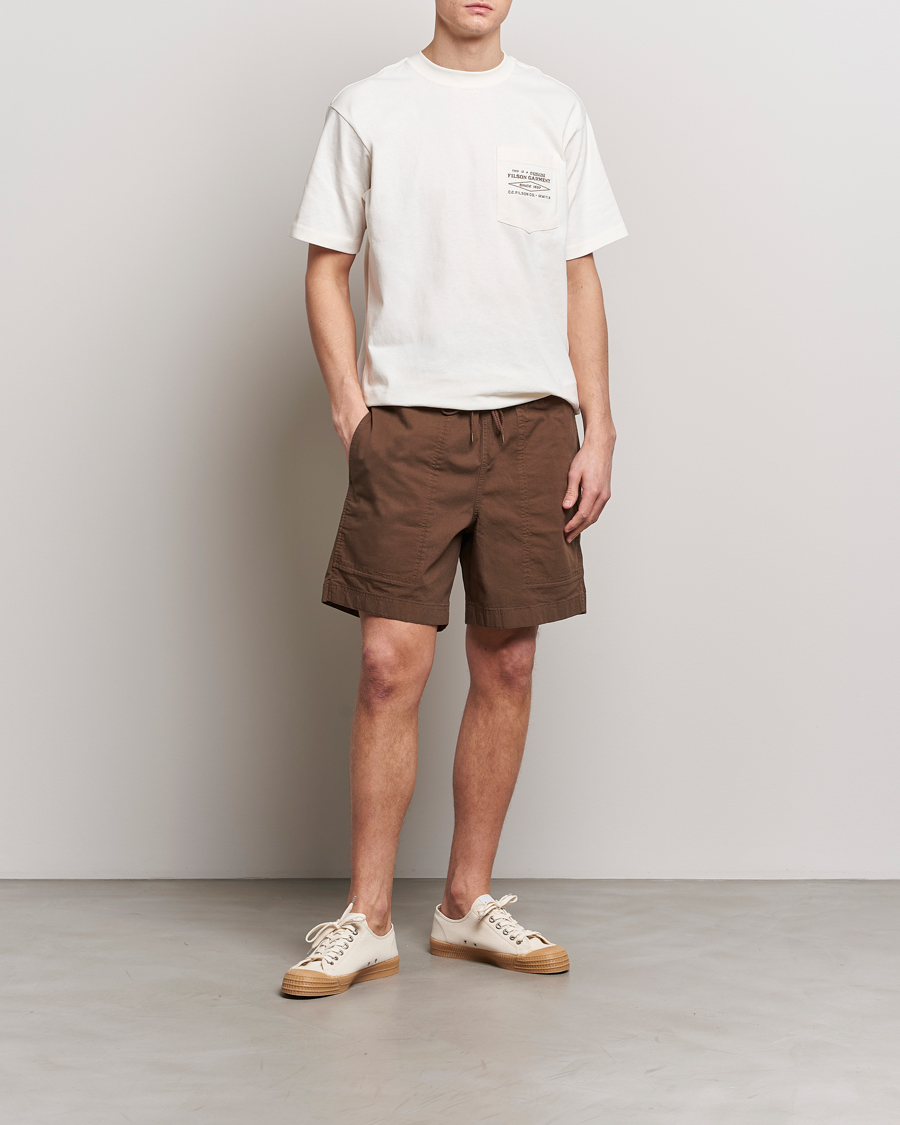 Mies | Shortsit | Filson | Granite Mountain Drawstring Shorts Dark Earth