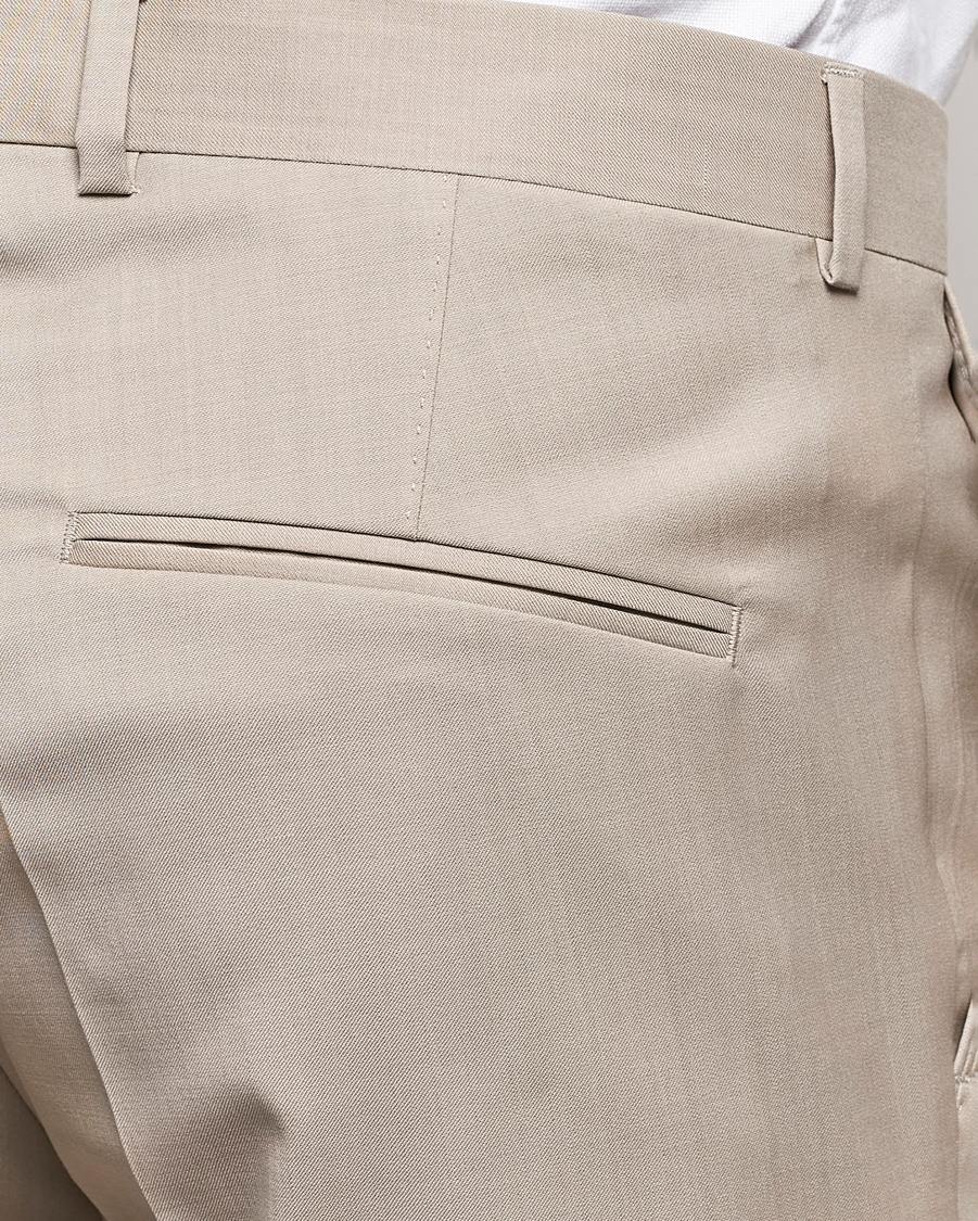 Mies | Puvut | Oscar Jacobson | Fogerty Super 130's Wool Suit Beige