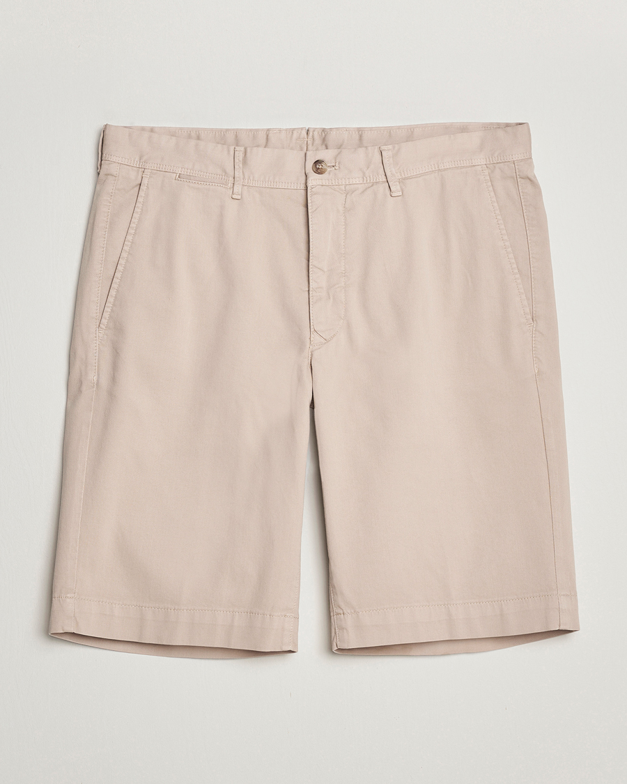 Mies | Shortsit | Oscar Jacobson | Teodor Cotton Shorts Beige