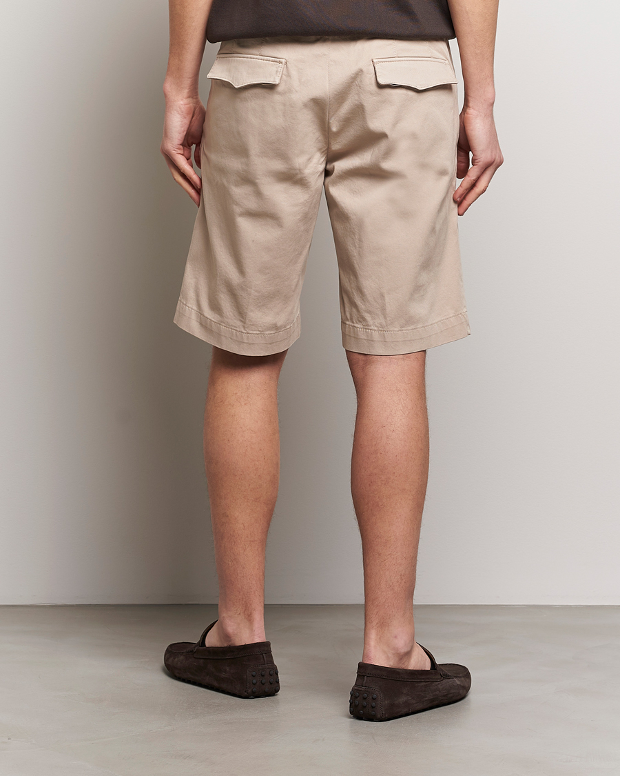 Mies | Shortsit | Oscar Jacobson | Teodor Cotton Shorts Beige