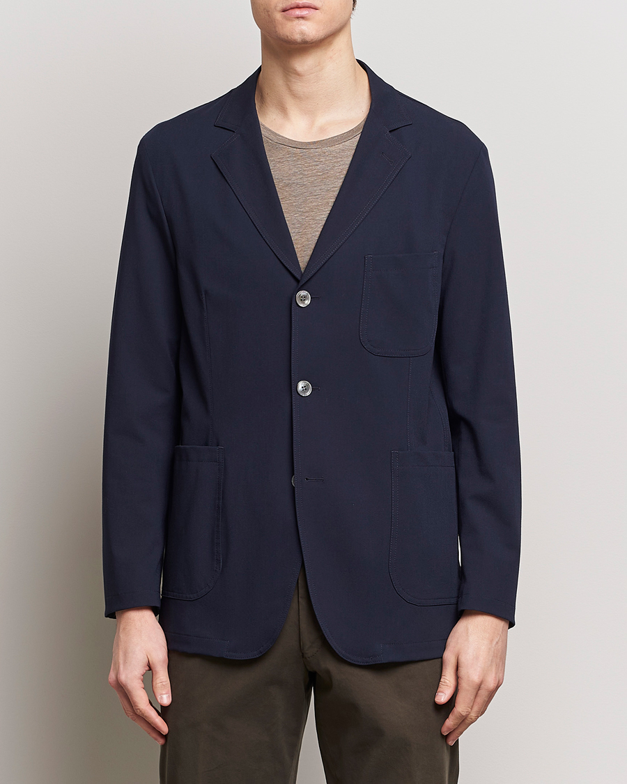 Mies | Pikkutakit | Oscar Jacobson | Faber Stretch Blazer Navy