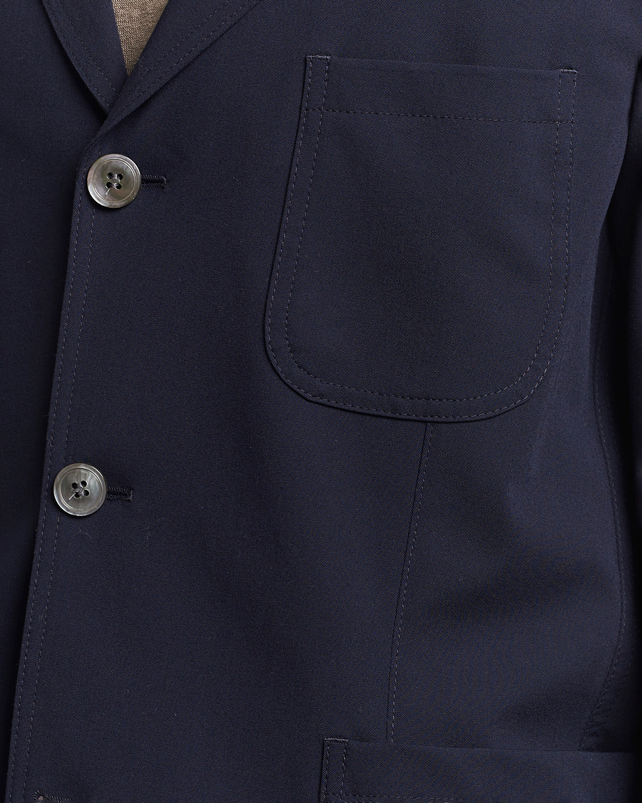 Mies | Pikkutakit | Oscar Jacobson | Faber Stretch Blazer Navy