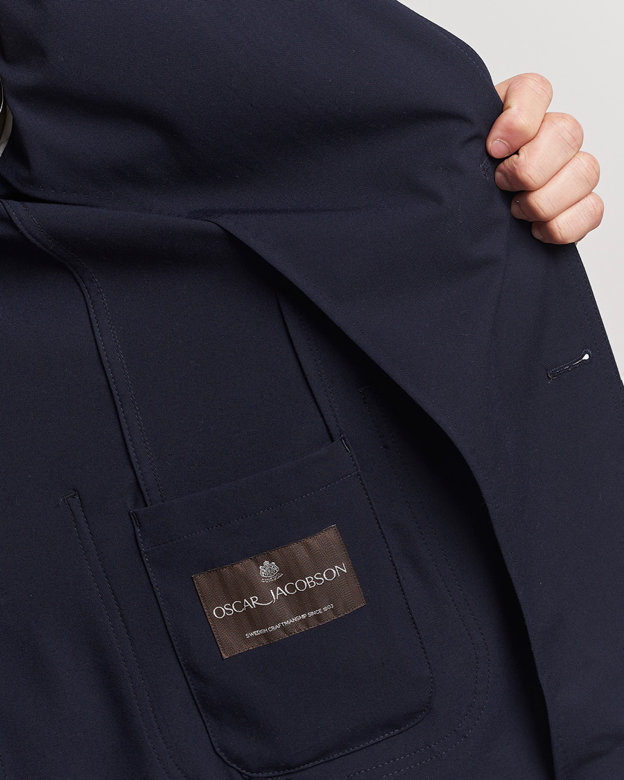Mies | Pikkutakit | Oscar Jacobson | Faber Stretch Blazer Navy