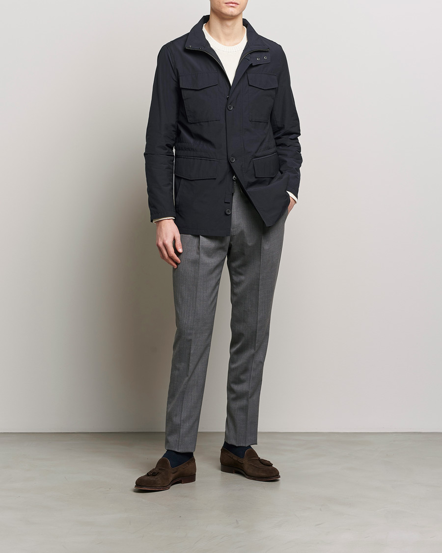 Mies | Takit | Oscar Jacobson | Smyth Field Jacket Navy